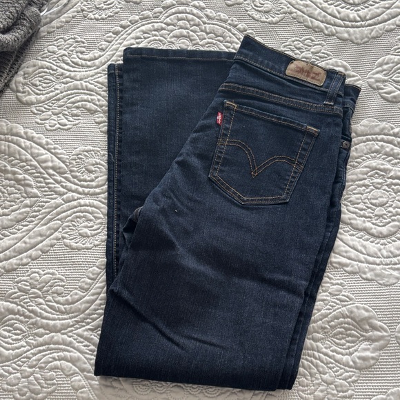 Levi's Denim - Levi's Women's Classic Navy Straight Leg Jeans